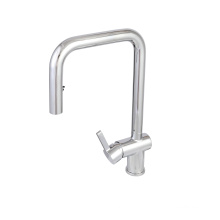 15YRS OEM/ODM Experience Factory Functions Single Hole Single Handle Flexible Hose Stainless Steel 304 Pull Down Kitchen Faucet